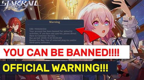 honkai star rail ban